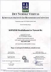 Kipszer ISO minősítés